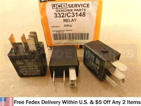 Jcb Parts Genuine Jcb Relay V High Capacity Pcs C