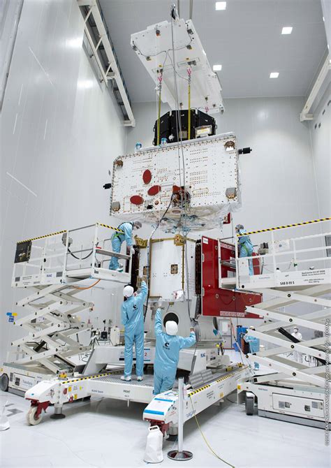 ESA BepiColombo Science Orbiters Stacked Together