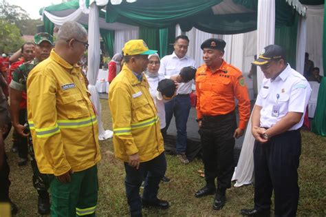 Bpbd Dan Dinas Pertanian Ppu Ikuti Gelar Gladi Posko Karhutla Se Kaltim