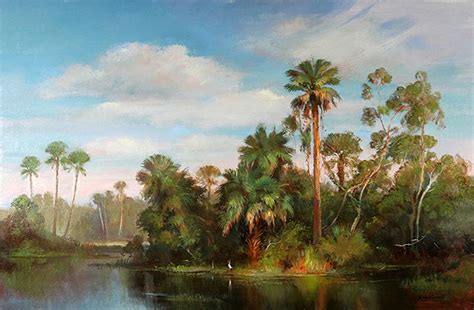 Keith Gunderson Portfolio Of Works Florida Landscape Paintings