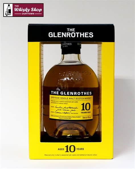 Glenrothes 10 Years Old Single Malt Scotch Whisky 70cl The Whisky