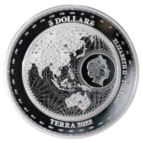 Oz Nzd Tokelau Silver Terra Coin Bu European Mint