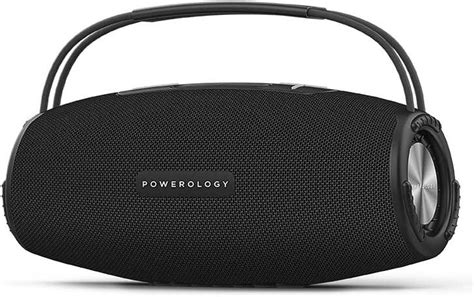 Powerology Phantom Bluetooth Wireless Speaker Waterproof IPX5 Built In