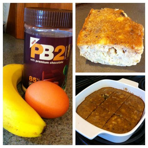 Pb2 Banana Bread 3 Bananas 2 Eggs And 2 Tbsp Pb2 Chocolate Mash Up Bananas And Mix With The