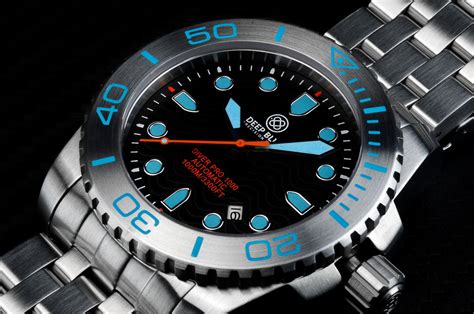 oceanictime deep blue watches diver pro  automatic