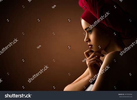 Closeup Profile Erotic Sexy Latin Nude Stock Photo Shutterstock