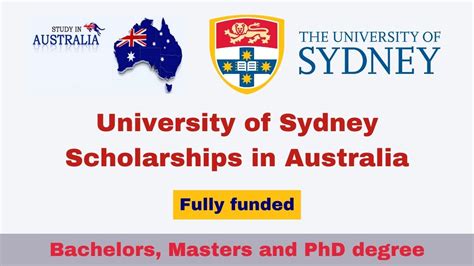 University Of Sydney Scholarships 2024 Fully Funded