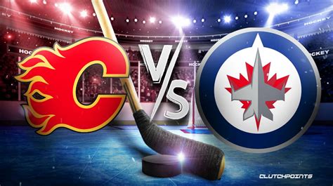 NHL Odds Flames Jets Prediction Pick How To Watch