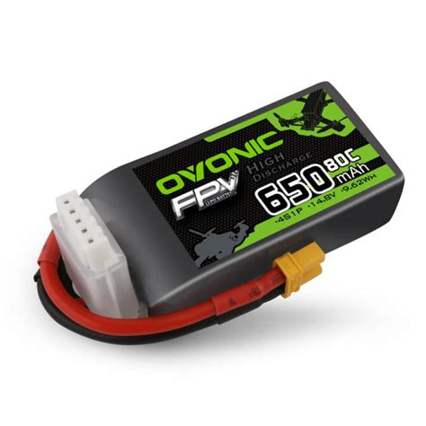 Ovonic Batteria LiPo 4S 650mAh 80C XT30