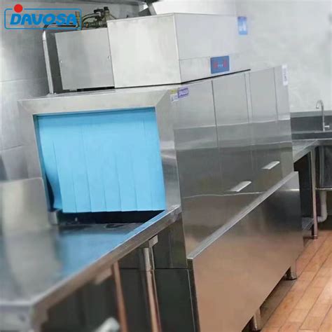 Stainless Steel Automatic Restaurant Dishwasher