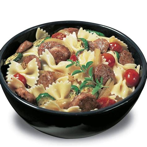 Johnsonville® Sausage Bowtie Pasta Recipe: How to Make It