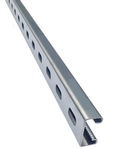 Slotted U Channel Steel C Channel With Hot Dip Galvanized Surface