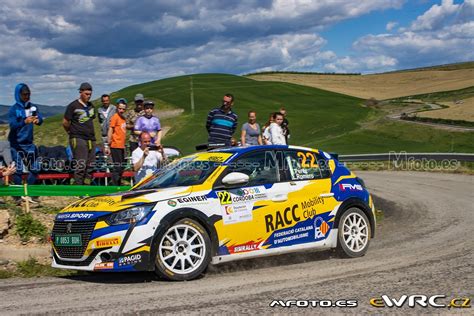 Pérez Sergi jnr Romero Lorena Peugeot 208 Rally4 Rallye Sierra