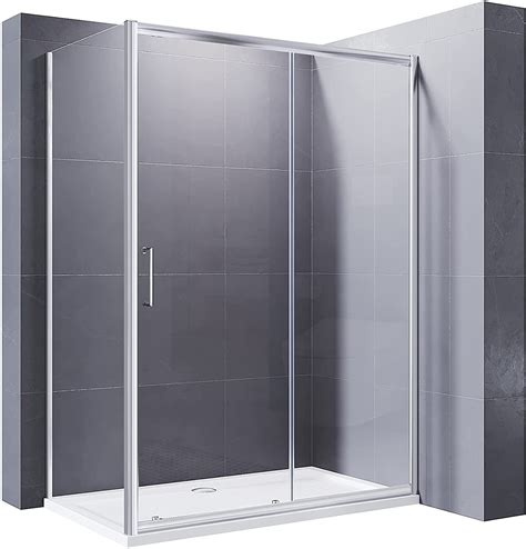 Buy Elegant 1200x800mm Sliding Shower Enclosure 8mm Easy Clean Glass