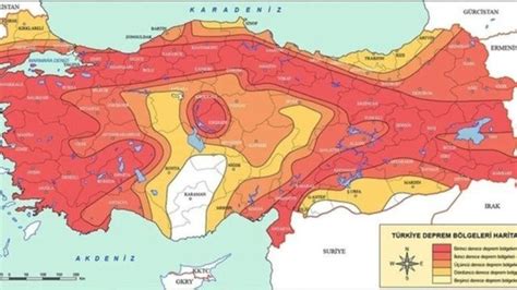 ANKARA DEPREM RİSK HARİTASI 2023 Ankara deprem bölgesi mi ve risk var