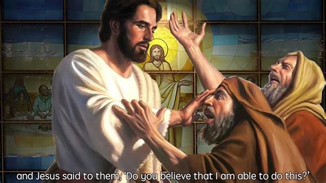 Matthew 9 27 31 Jesus Heals Two Blind Men YouTube