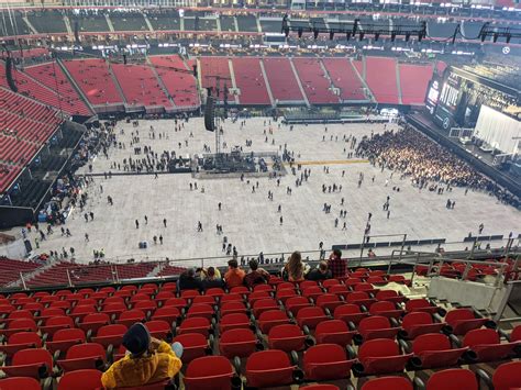 Mercedes Benz Stadium Seating Chart Ed Sheeran Elcho Table