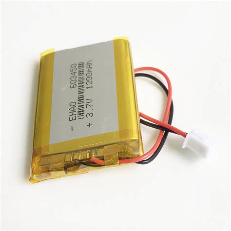 V Mah Lipo Rechargeable Battery Jst Mm Pin Connector