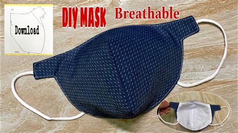 View 44 Diy Face Mask New Design Breathable Easy Sewing Tutorial