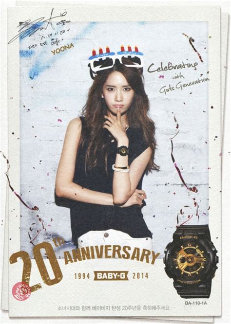 Baby G Th Anniversary Adverts Snsd Pics