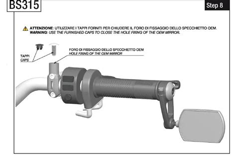 Rizoma Bs Rearview Mirror User Manual