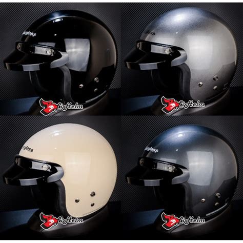 Promo HELM CARGLOSS CFM ORIGINAL RETRO SOLID CF CARGLOS SNI