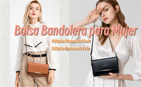 Bolsa Bandolera Para Mujer Bolso Cruzada Con Cintur N Ajustable Bolsa