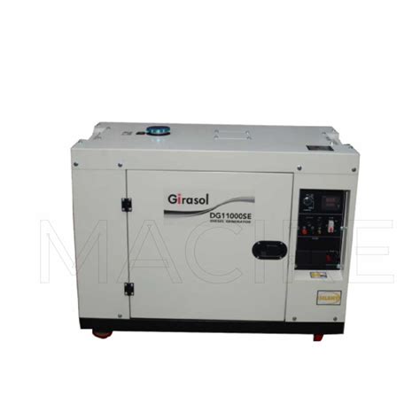 125kva Girasol Diesel Silent Generator Single Phase Heavy Duty With