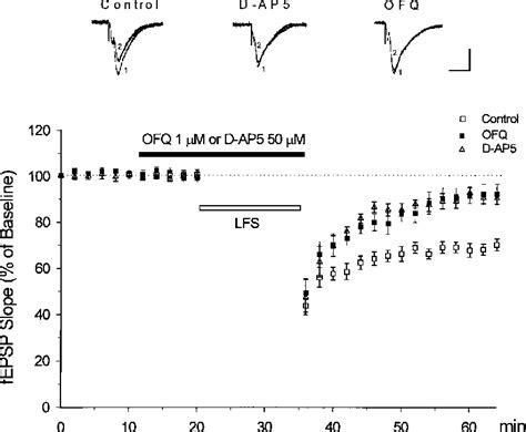 Figure From Orphanin Fq Suppresses Nmda Receptor Dependent Long Term