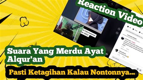 Suara Tilawah Wanita Ini Bikin Merinding Mendengarnya Youtube