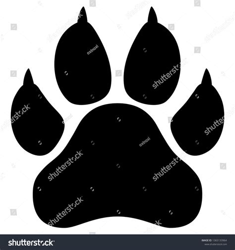 2,072 Wildcat Paw Vector Images, Stock Photos & Vectors | Shutterstock