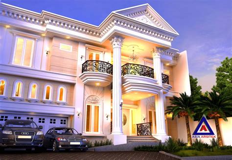 Desain Rumah Classic Klasik Mewah Model 11 || Jasa Konsultan Arsitek