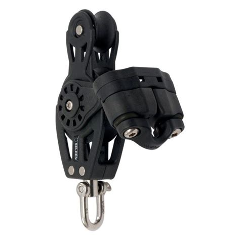 Selden 40mm Fiddle Block With Cam Cleat And Swivel Shackle RS Sailing