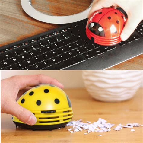 New Portable Vacuum Cleaner Cordless Hand Held Mini Desk Desktop Dust