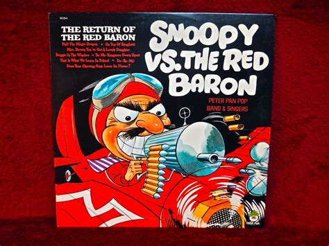 SNOOPY vs. the RED BARON Vintage Vinyl Record Album