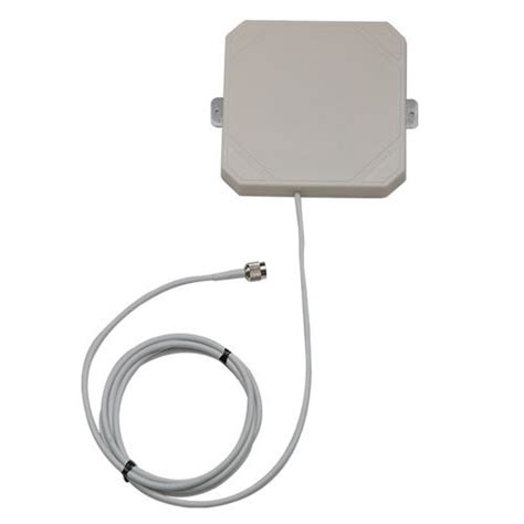 To Mhz Rfid Flat Panel Antenna Dbi Gain Rp Tnc Male Abs