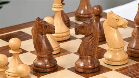 Buy Reproduced 1961 Soviet Championship Baku Chess Set In Sheesham