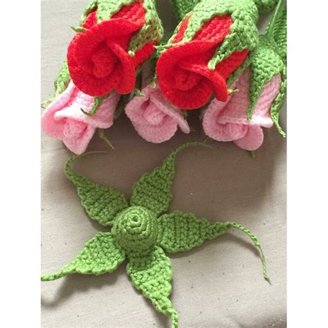 Small Stem Rose Crochet Pattern By Natagor Finlayson Lovecrafts