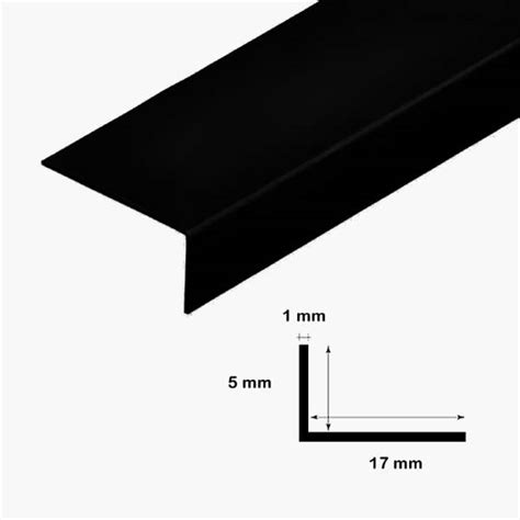 Buy Premium Quality M Unequal Black Plastic Pvc Corner Degree Angle