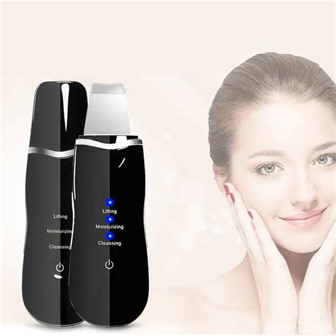 Limpiador Facial ultrasónico de iones limpieza Facial profunda