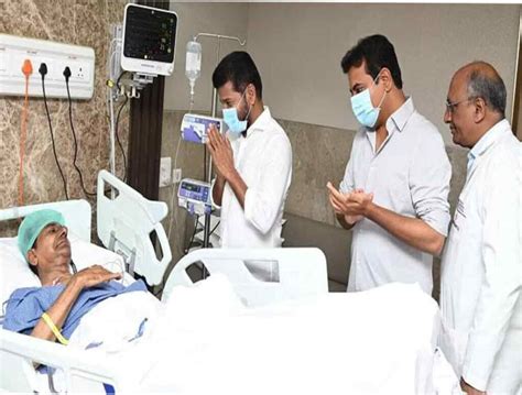 Cm Revanth Reddy Reaches Yashoda Hospital To See Kcr Hydnow