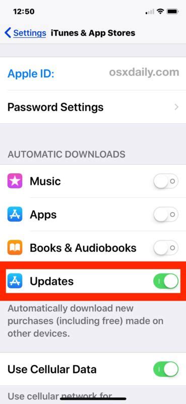 How To Enable Automatic App Updates On Iphone And Ipad