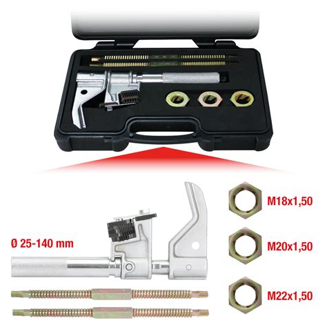 Juego de reparación de roscas interiores y exteriores 25 140 mm 6 pzs