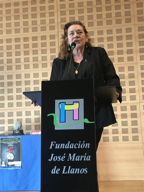 Discurso De Pilar Manj N Durante El Acto De Entrega Del Iii Premio Por