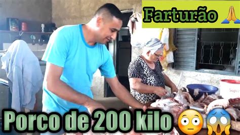 Matando Porco Caipira Gordo De Kilos Youtube