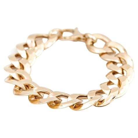 Bracelet Yellow Gold For Sale at 1stDibs