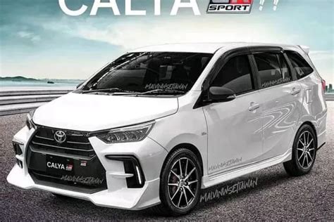 BOCOR TAMPILAN All New Toyota Calya GR Sport Dan Daihatsu Sigra