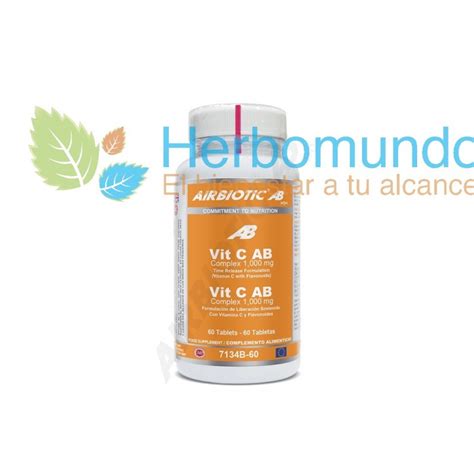 Vit C Ab Complex Mg Tabletas Airbiotic Herbomundo