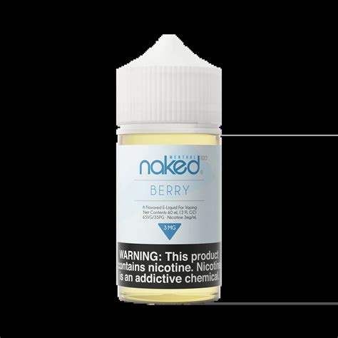 Naked Menthol 100 Berry 3MG Vapinggoat