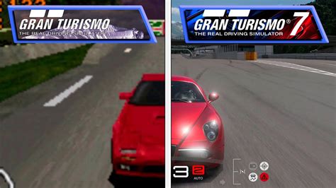 Gran Turismo 7 VS Gran Turismo Saga Graphics Evolution YouTube